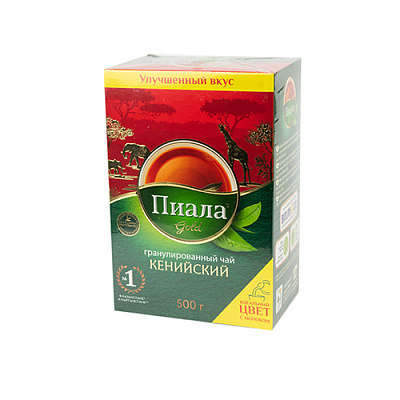 Чай черный кенийский гранулированный Пиала Голд 500 гр