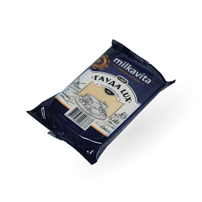 Сыр полутвердый Гауда Iux 45% Тм Milkavita 180 гр