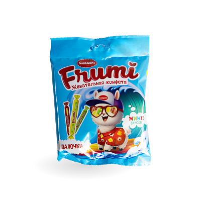 Конфеты Frumi Микс палочка ТМ Слодыч 90 гр