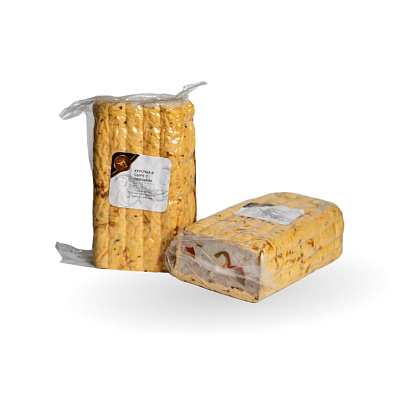 Рулет из курицы запеченный с овощами в сыре Тм Мясопродукт