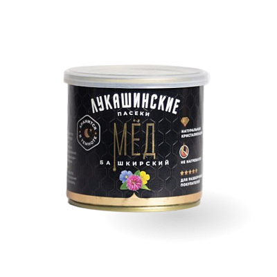 Мед Цветочный ТМ Лукашинские пасеки 300 гр