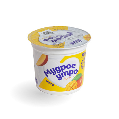 Йогурт с манго в пластиковом стакане 2,7% ТМ Milida 150 гр