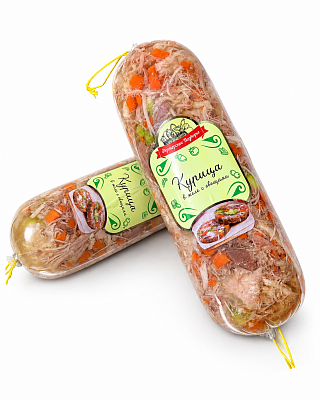 Мозайка овощная с курицей в желе Тм Фермерское подворье