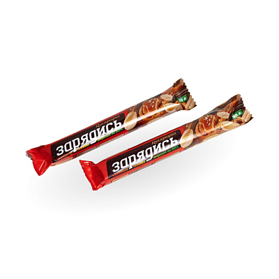 Конфета глазированная Батончик Зарядись Коммунарка 50 гр