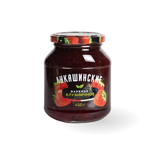Варенье клубничное ТМ Лукашинские 450 гр