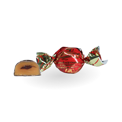 Конфеты глазированные с мягкой карамельюсо вкусом вишни Altamente 1 кг