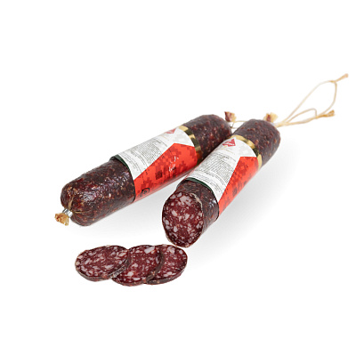 Колбаса сырокопченая Москворецкая высший сорт Пинский МК