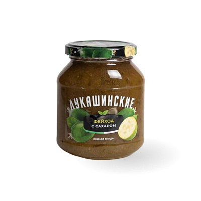 Фейхоа с сахаром ТМ Лукашинские 400 гр