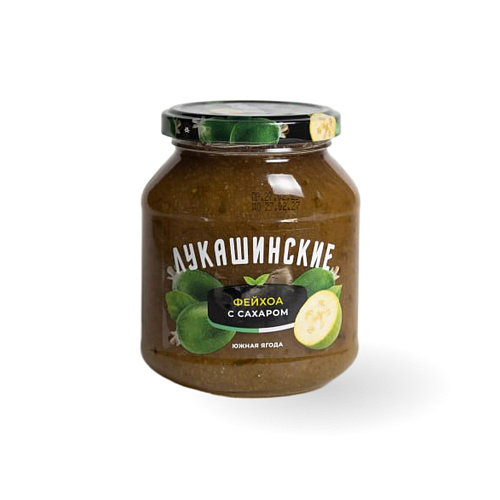 Фейхоа с сахаром ТМ Лукашинские 400 гр