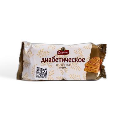 Печенье диабетическое с сорбитом 100гр ОАО Спартак