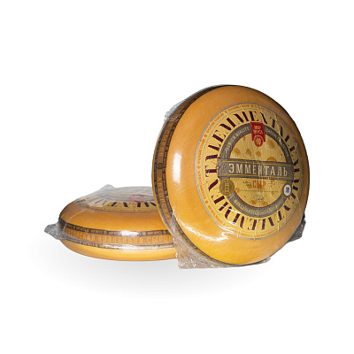 Сыр твердый Эмменталь 45 %  Тм Сырная Династия