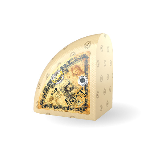 Сыр полутвердый Леонардо Тм Кобринские Сыры