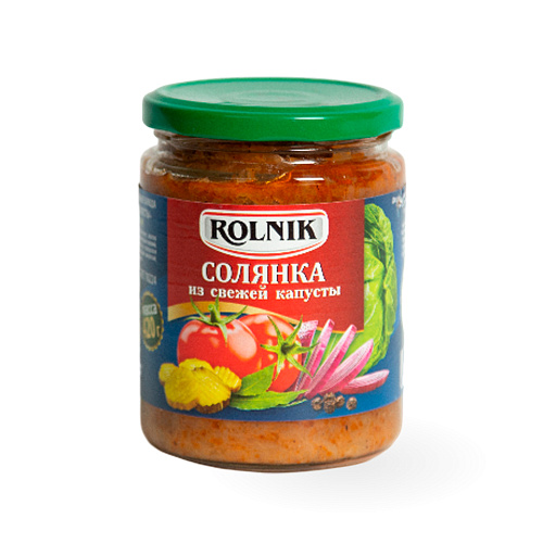 Солянка из свежей капусты с ТМ Рольник 420 гр