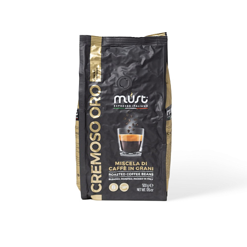 Кофе в зернах Must Cremoso Oro 500 гр