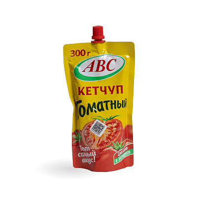 Кетчуп Томатный ТМ АВС 300 гр 