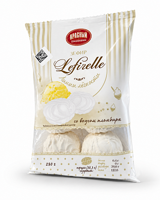 Зефир со вкусом пломбира Lefirelli ООО Красный Пищевик 230 гр