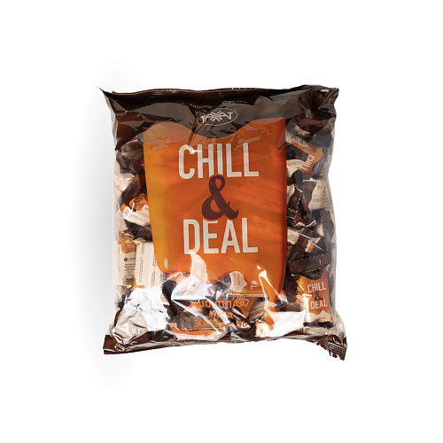 Батончик шоколадный нуга -карамель Chill&Deal Рахат 1 кг