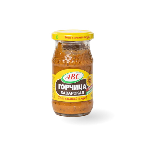 Горчица Баварская стекло ТМ АВС 160 гр 