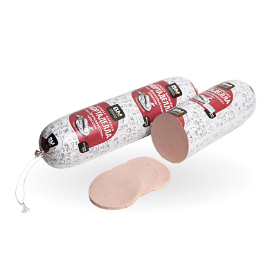 Колбаса вареная Мортаделла по-Волковысски высший сорт Волковысский МК