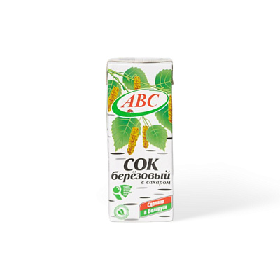 Сок Березовый 200 мл ТМ АВС