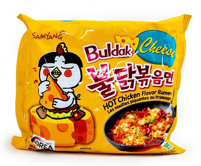 Лапша быстрого приготовления Samyang со вкусом сыра 140гр