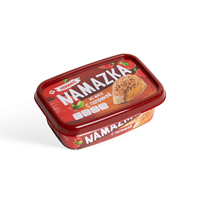 Паштет Намазка с паприкой Бресткий МК 150г