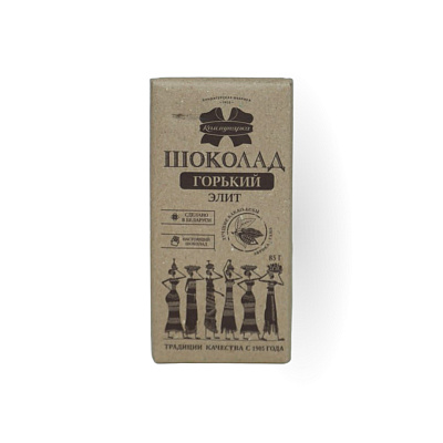 Шоколад Горький 72% крафт Коммунарка 85 гр