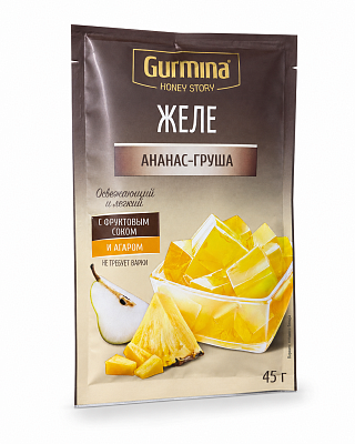Желе Ананас-груша ТМ Gurmina 45 г