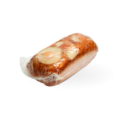 Рулет варено-копченый Гусь с яблоками Тм Любарушкин продукт