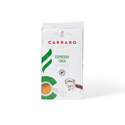 Кофе молотый Carraro Espresso Casa 250 гр