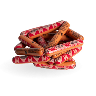 Сосиски Молочные лакомые высший сорт Могилевский МК