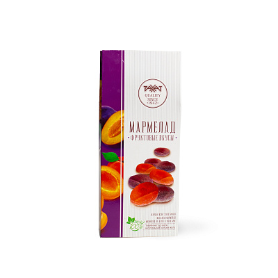 Мармелад Фруктовые вкусы Рахат 250гр 