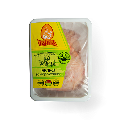 Бедро цыпленка-бройлера ТМ Ганна 1 кг