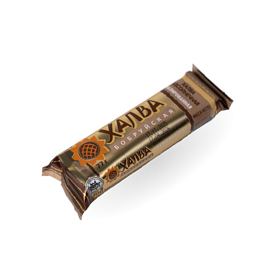 Халва подсолнечная глазированная ОАО Красный пищевик 77 гр