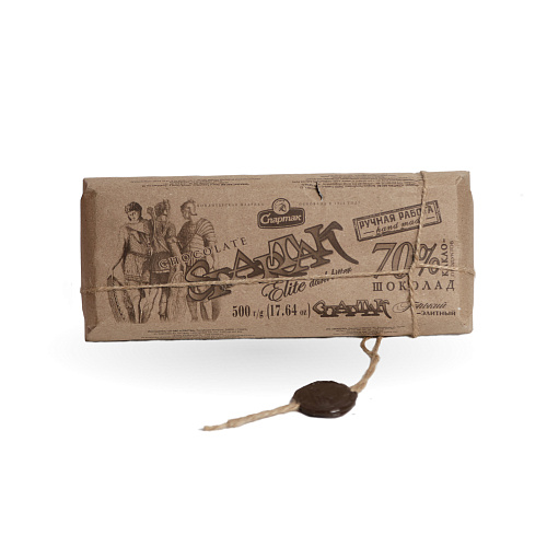 Шоколад Спартак Горький 70% крафт ОАО Спартак 500 гр