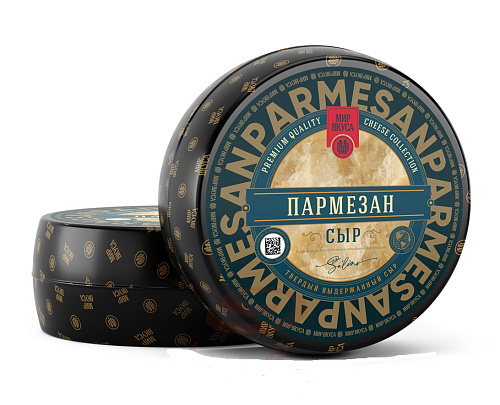 Сыр твердый Пармезан 45 %  Тм Сырная Династия