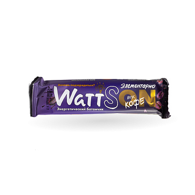 Конфета глазированная Батончик энергетический со вкусом кофе Красный пищевик 40 гр