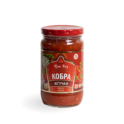 Соус Кобра жгучая ТМ Цин-Каз 345 гр