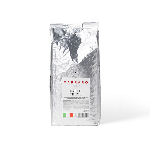 Кофе в зернах Caffe Carraro Caffe Crema  1 к