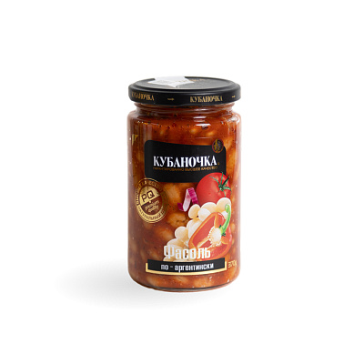 Фасоль по-аргентински ТМ Кубаночка 370 гр