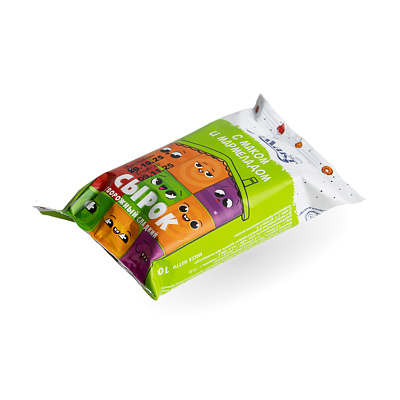 Сырок творожный сладкий с маком и мармеладом  7% 100 гр Тм Беллакт