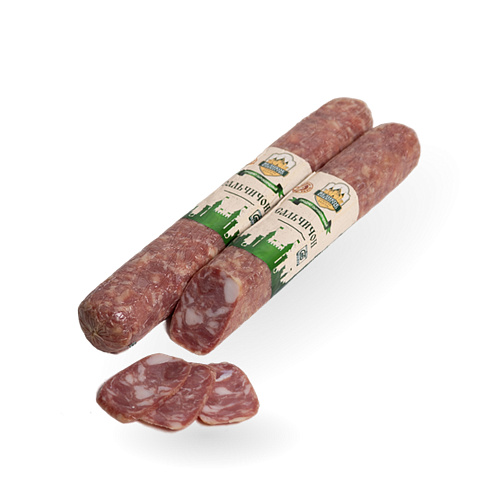 Колбаса сырокопченая рубленая Сальчичон Калинковичи МК