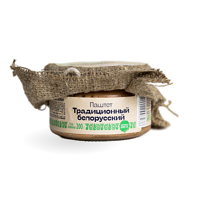 Паштет Традиционный Белорусский Инко-Фуд 200г