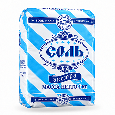 Соль Полесье Экстра 1 кг 