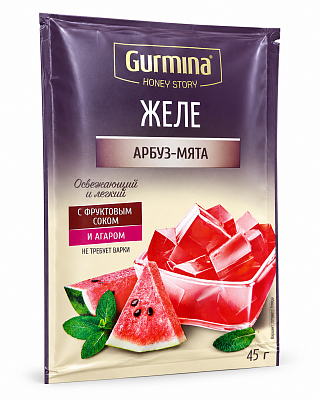 Желе Арбуз-мята ТМ Gurmina 45 г