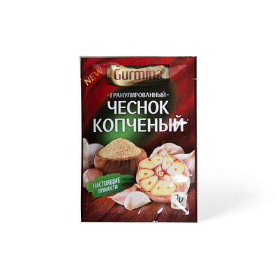 Чеснок копченый гранулированный ТМ Gurmina 20 г