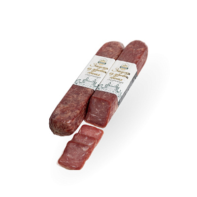 Колбаса сыровяленая рубленая Закуска из Деревни Калинковичи МК