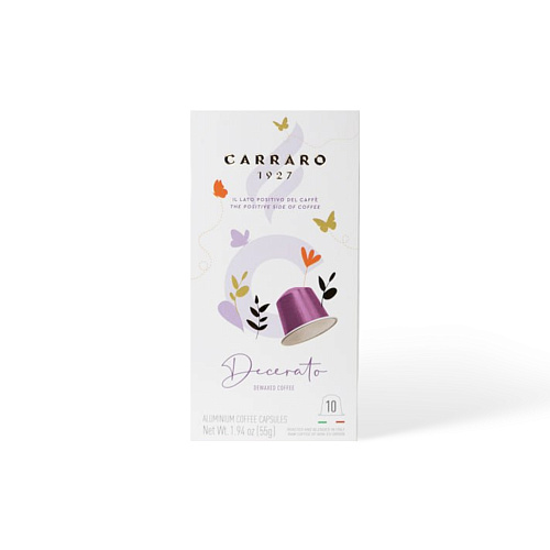 Кофе в капсулах Carraro Decerato 10 шт.