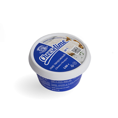 Сыр творожный 50% ТМ Новогрудские Дары 140 гр