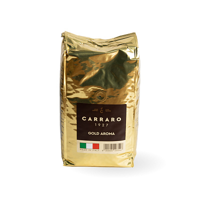 Кофе в зернах Caffe Carraro Gold Crema Aroma 1 к